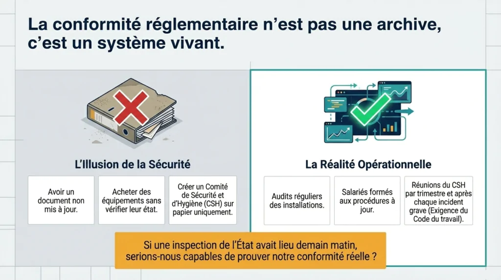 Conformité réglementaire